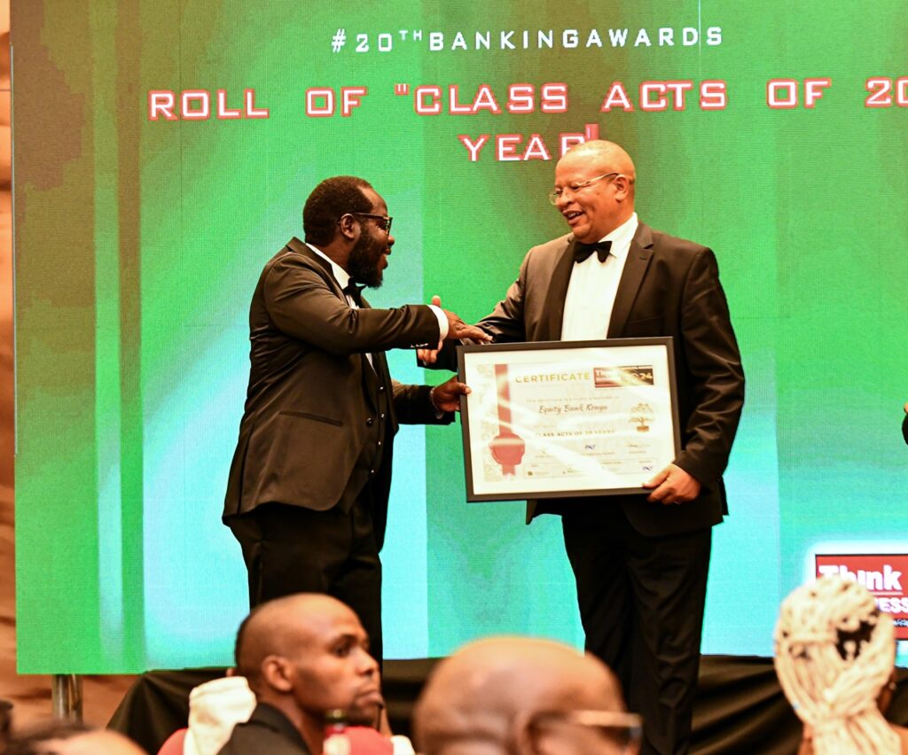 Equity Bank Dominates Think Business Banking Awards