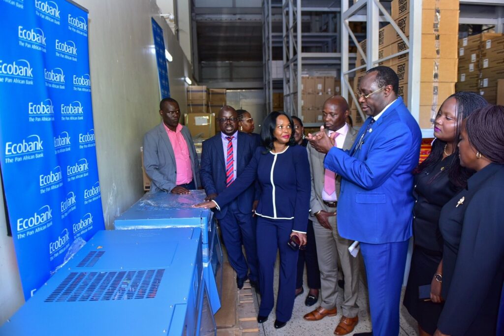 Ecobank Uganda Donates Shs1.3 Billion Equipment to Strengthen Blood Transfusion Services