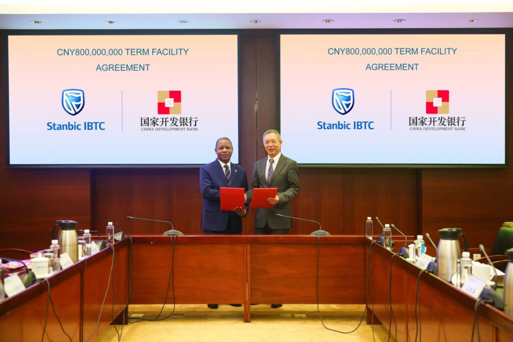 Stanbic IBTC Bank Secures CNY800 Million 3-Year Loan Facility from China Development Bank