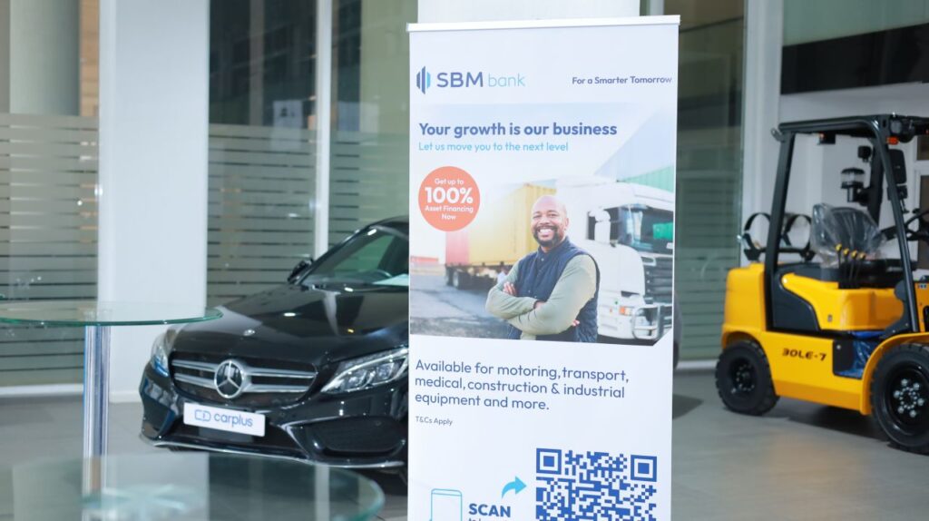 SBM Bank Kenya Partners with Caetano Kenya to Boost Vehicle and Equipment Financing