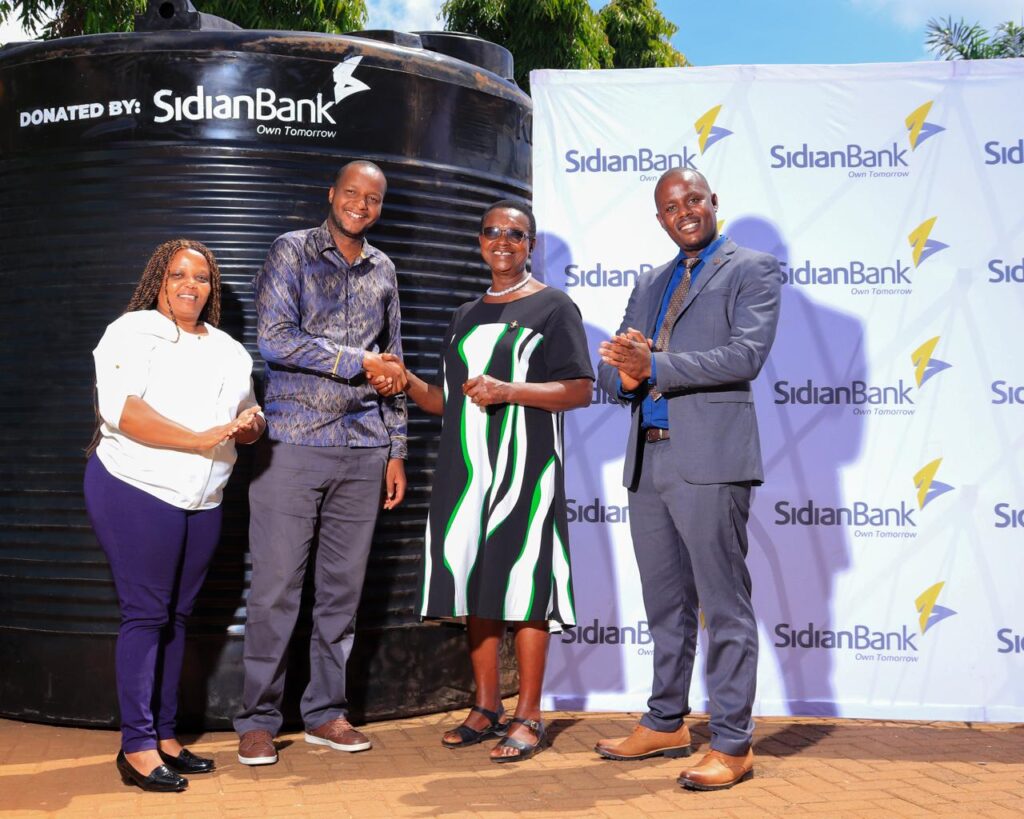 Sidian Bank rolls out Corporate Social Responsibility initiatives in Meru to support access of clean water in schools