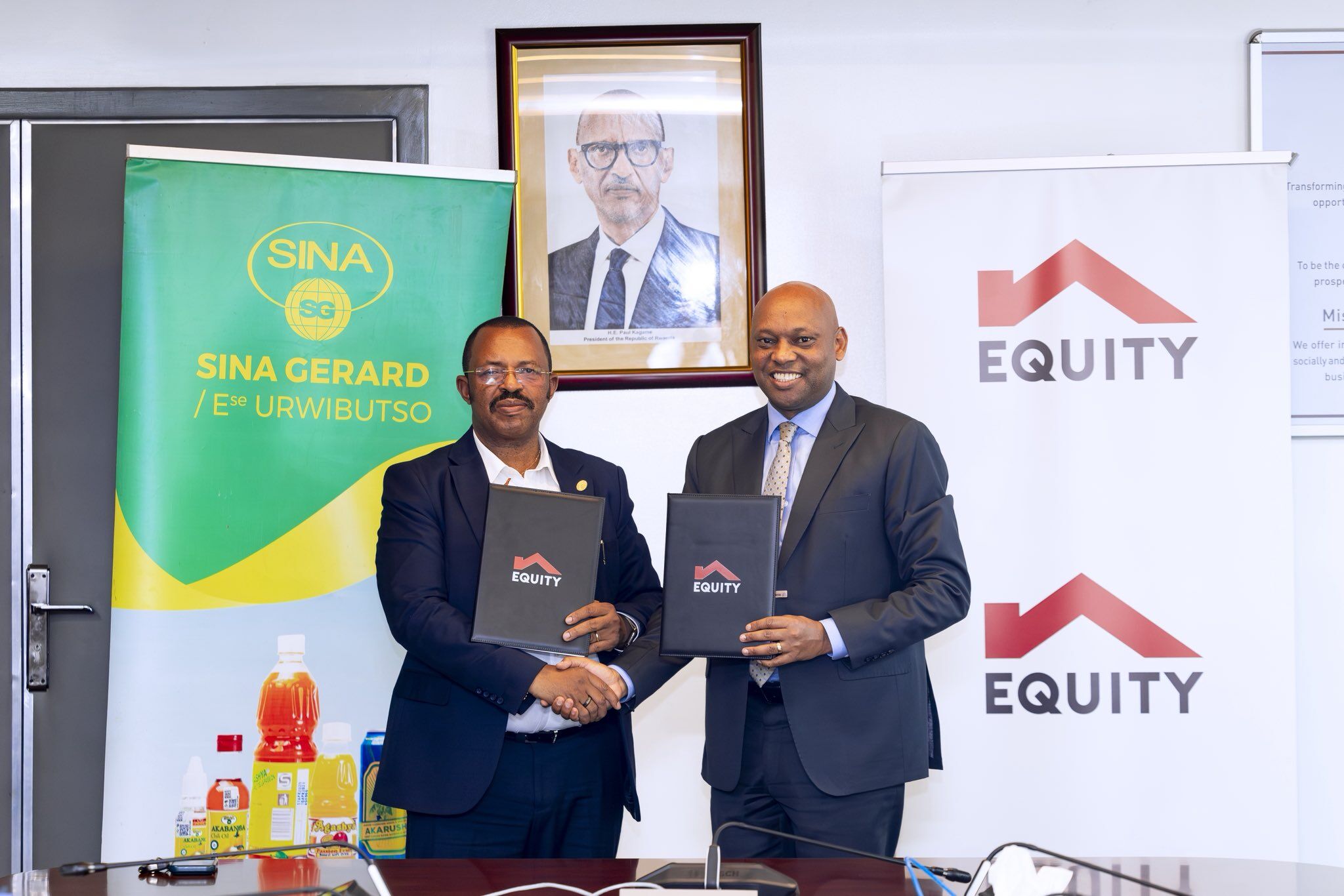 Equity Bank Rwanda Joins Forces with Entreprise Urwibutso